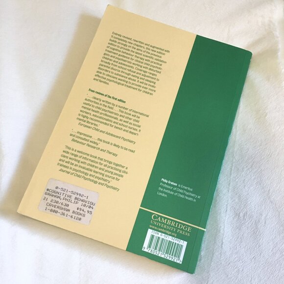 'Cognitive Behaviour Therapy for Children and Familie' By Philip J. Grah… - Picture 3 of 7